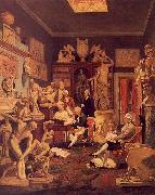  Johann Zoffany Charles Towneley's Library in Park Street china oil painting artist